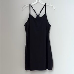 All in Motion Black Mini Dress